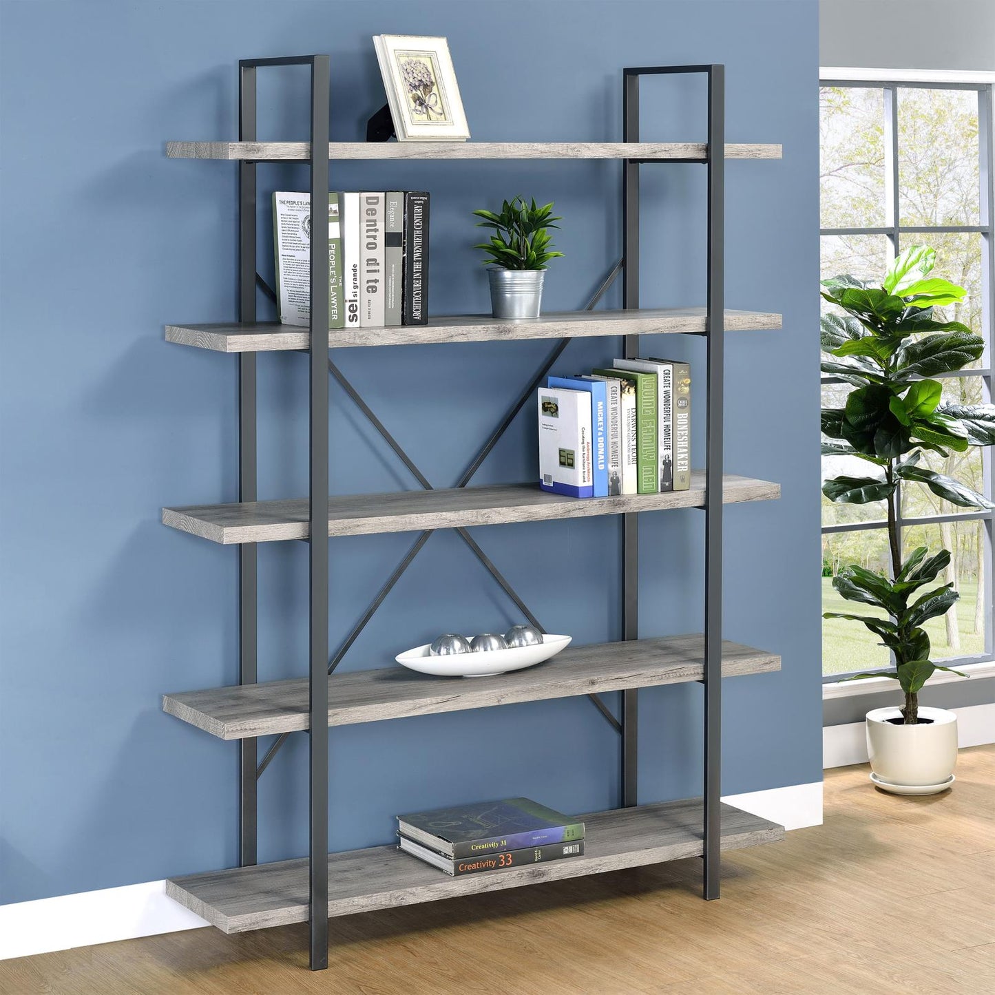 COLE 5-SHELF BOOKCASE 805817