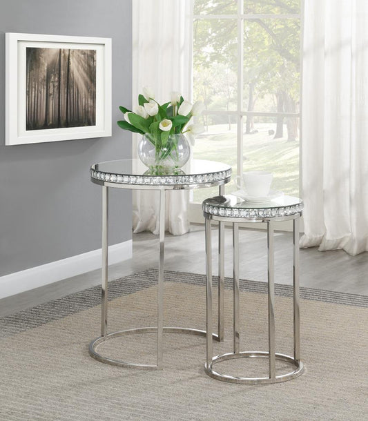 2 PCS NESTING TABLES 930227