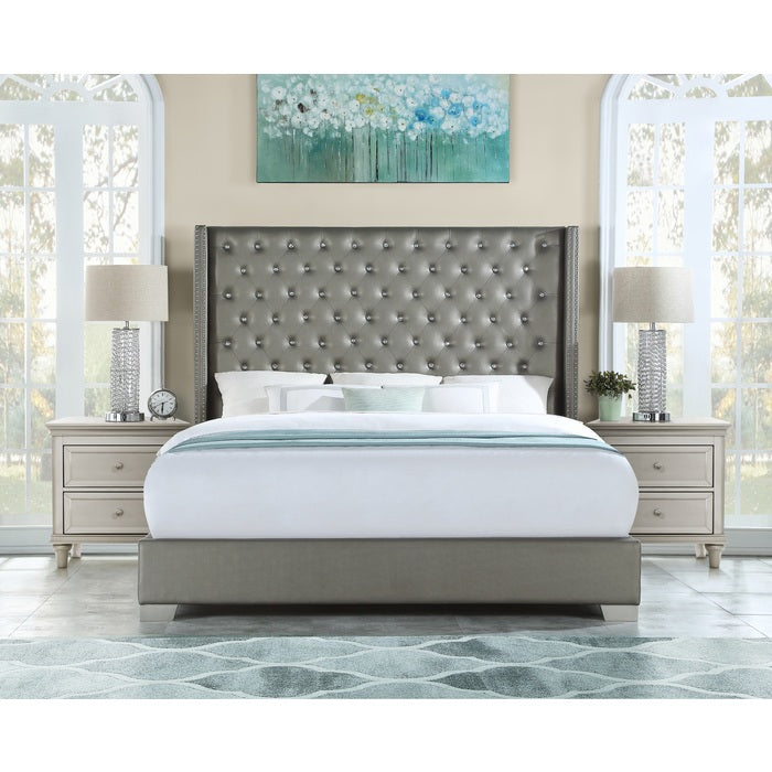 Annah Queen PU Bed