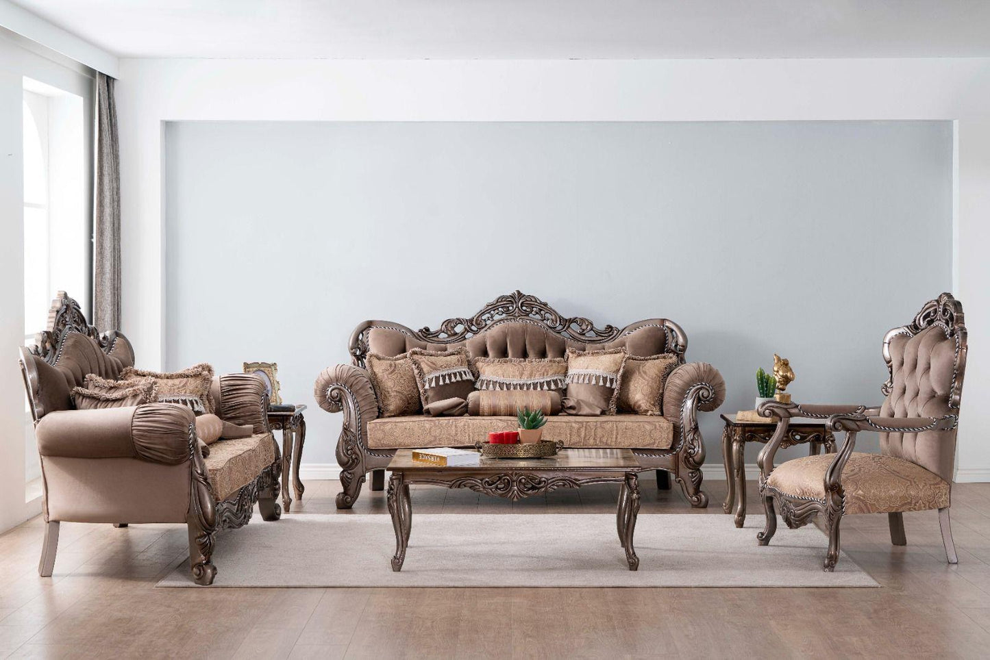 Hannah 3P Set (Sofa, LoveSeat, Chair)