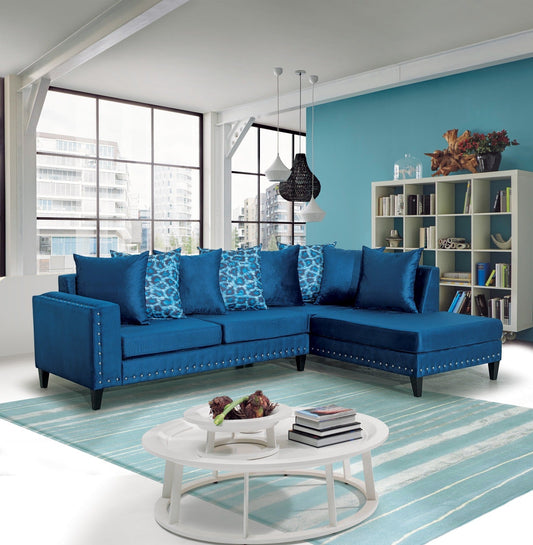 Parma Blue Sectional