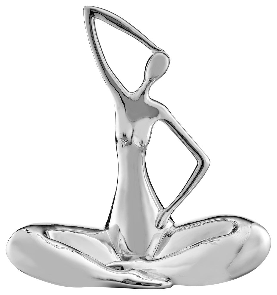 The Diana Sculpture, Large, Chrome