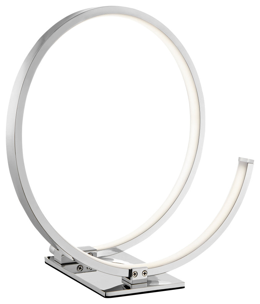 Circular Design, Round LED Table Lamp