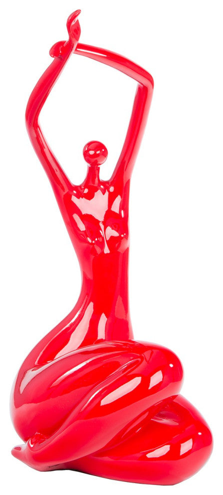 Elizabeth Sculpture, Red