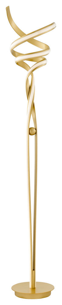 Finesse Decor Munich LED 63" Floor Lamp // Dimmable, Gold