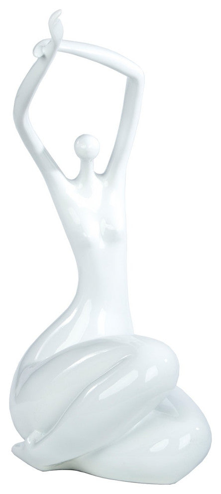 Elizabeth Sculpture, White