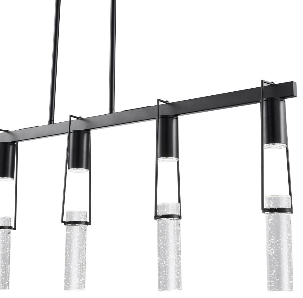 Harmony 5 Light Chandelier, Matte Black