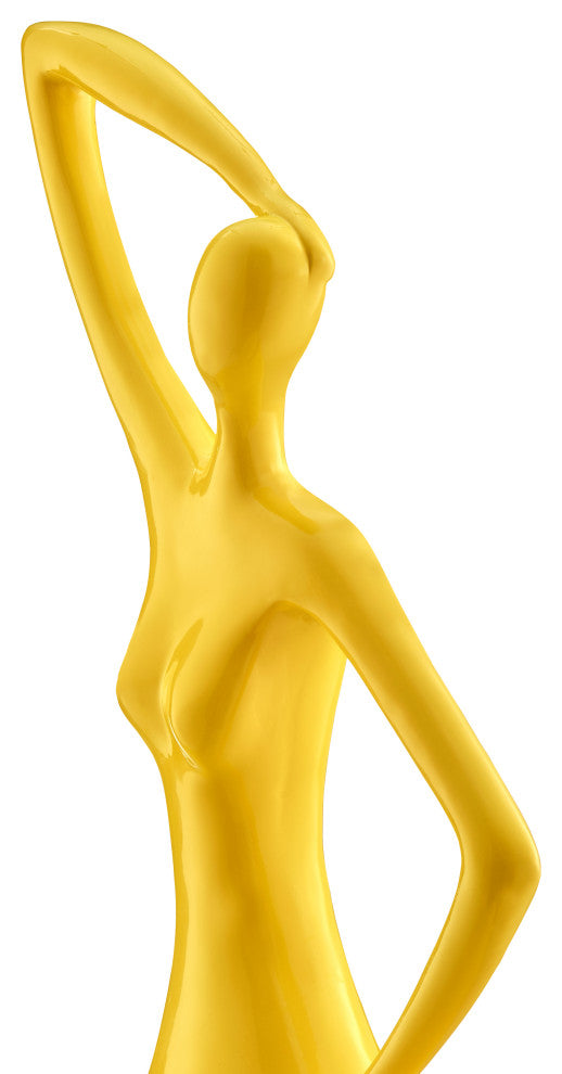 The Diana Sculpture, Large, Yellow