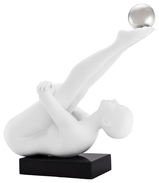 Francine Doll Sculpture, White