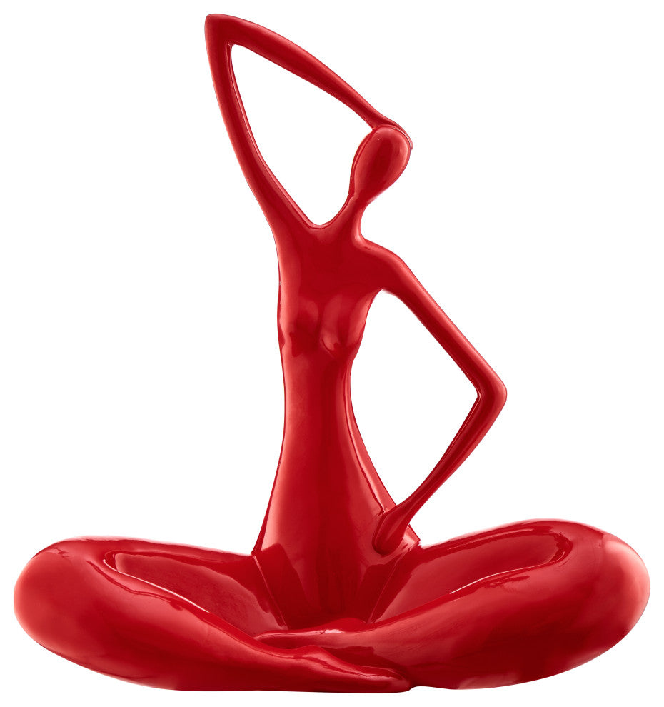 The Diana Sculpture, Large, Red