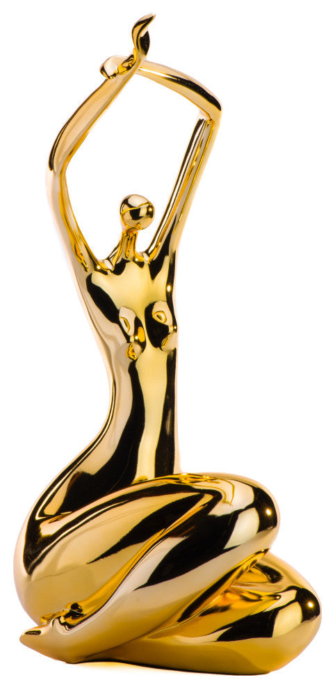 Elizabeth Sculpture // Small Gold Plated