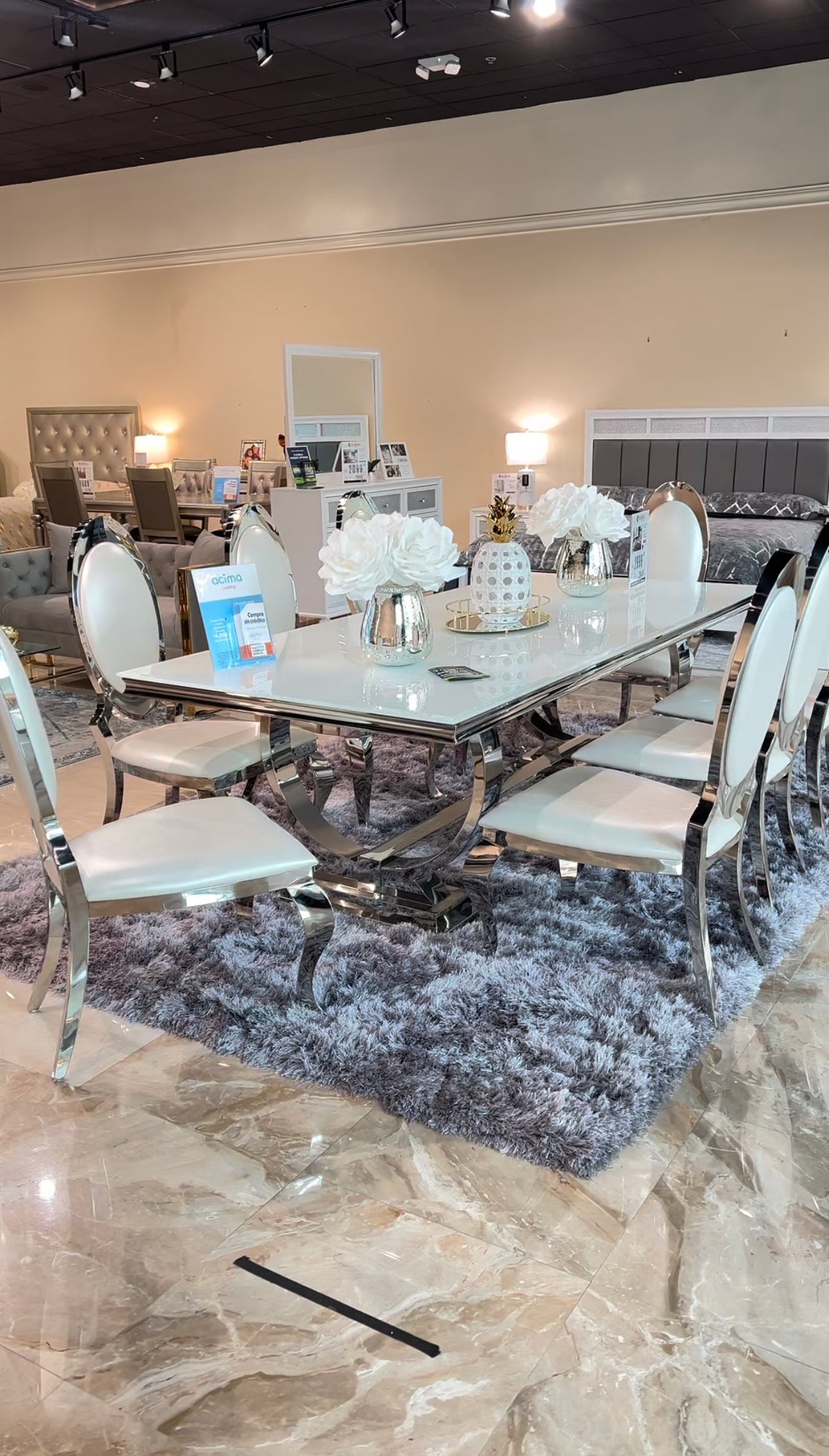 ANCHORAGE 7 PC SET (TBL+6CHAIRS) 107871-S7